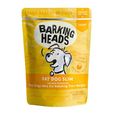 Barking Heads Fat Dog Slim saszetka dla psów z nadwagą 300g