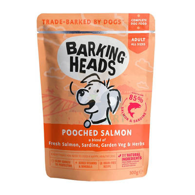 Barking Heads Pooched Salmon saszetka dla psów 300g