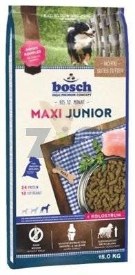 Bosch Junior Maxi (nowa receptura) 15kg + Advantix - dla psów 25-40kg (4 pipety x 4ml)