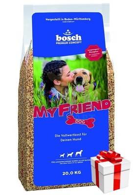 Bosch My Friend 20kg + Niespodzianka dla psa GRATIS