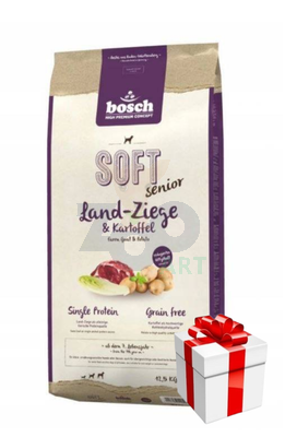 Bosch Soft Senior Kozina&Ziemniak 12,5kg + Niespodzianka dla psa GRATIS