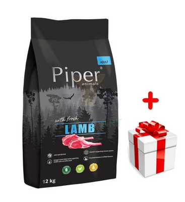 DOLINA NOTECI Piper Animals z jagnięciną 12kg + niespodzianka dla psa GRATIS!