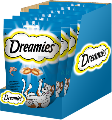 DREAMIES 6x60g –przysmak dla kota, o smaku wybornego łososia