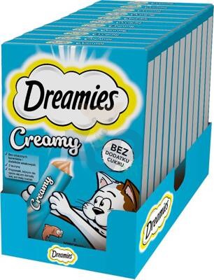 DREAMIES Creamy Łosoś 11x(4x10g)