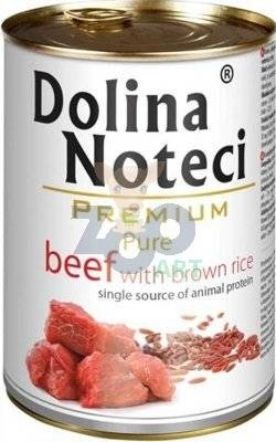 Dolina Noteci Premium Pure Wołowina z ryżem brązowym 800g