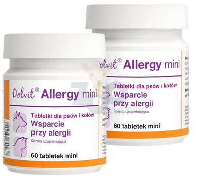 Dolvit Allergy  mini 2x60 tabletek