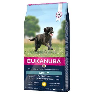 EUKANUBA Adult Large Breed Chicken 14,5kg/Opakowanie uszkodzone (2542) !!!