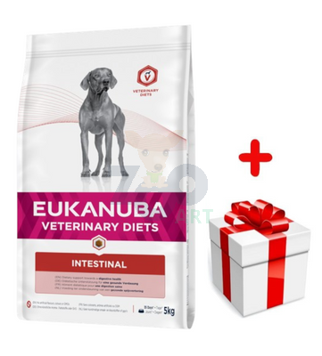 EUKANUBA Intestinal Dog  5kg + niespodzianka dla psa GRATIS!