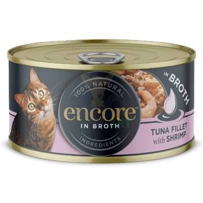 Encore Natural Wet Cat Food Tuna with Shrimp 70g