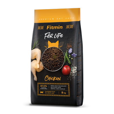 FITMIN Cat For Life Adult Chicken 8kg