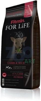 FITMIN For Life Lamb & Rice 15kg + Advantix - dla psów 10-25kg (4 pipety x 2,5ml)