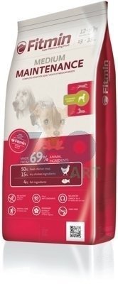 FITMIN Medium Maintenance 15kg + Advantix - dla psów 10-25kg (pipeta 2,5ml)