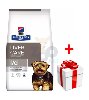 HILL'S PD Prescription Diet Canine L/d Liver Care 10kg + niespodzianka dla psa GRATIS!