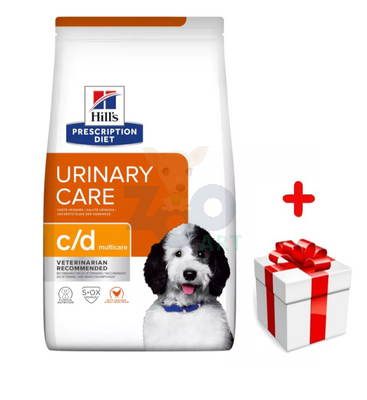 HILL'S PD Prescription Diet Canine c/d Urinary Care 12kg + niespodzianka dla psa GRATIS!