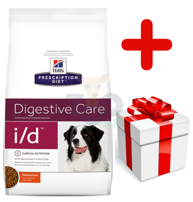 HILL'S PD Prescription Diet Canine i/d 5kg + niespodzianka dla psa GRATIS!