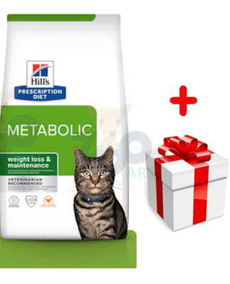 HILL'S PD Prescription Diet Metabolic Feline 1,5kg + niespodzianka dla kota GRATIS!