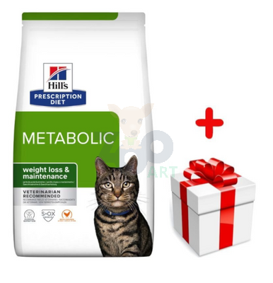 HILL'S PD Prescription Diet Metabolic Feline 3kg + niespodzianka dla kota GRATIS!