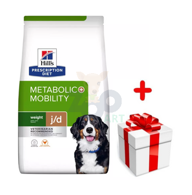 Hill's Prescription Diet Metabolic + Mobility Canine - 12 kg + niespodzianka dla psa GRATIS!