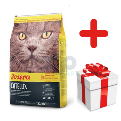 JOSERA Catelux 10kg + niespodzianka dla kota GRATIS!