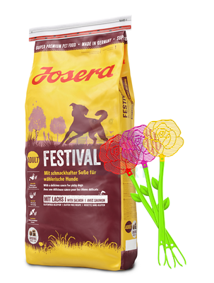 JOSERA Festival 15kg + BROS - packa na muchy kwiatek