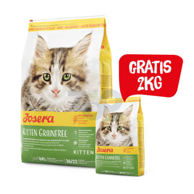JOSERA Kitten Grainfree 10kg+2kg GRATIS!!