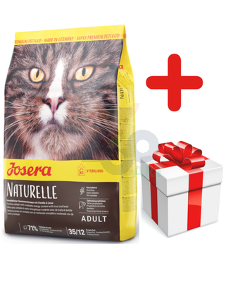 JOSERA Naturelle 10kg  + niespodzianka dla kota GRATIS!