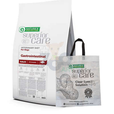 NATURES PROTECTION Superior Care Veterinary Diet Gastrointestinal White Fish Adult All Breeds 10kg + Torba na zakupy