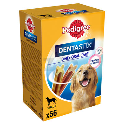 PEDIGREE DentaStix (duże rasy) przysmak dentystyczny dla psów 56 szt. - 8x270g
