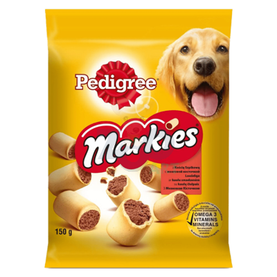 PEDIGREE Markies 6x150g - chrupiące ciasteczka dla psów