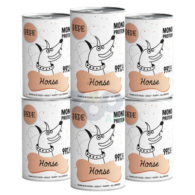 PEPE MONO PROTEIN Horse (konina) 6x400g