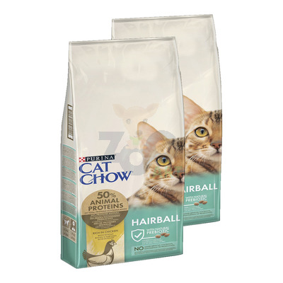 PURINA Cat Chow Special Care Hairball Control 2x15kg