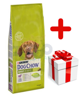 PURINA Dog Chow Adult  Lamb 14kg + niespodzianka dla psa GRATIS!