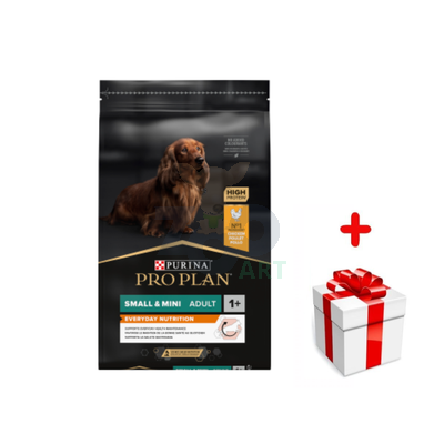 Purina Pro Plan Small & Mini Adult Optibalance, 7kg  + niespodzianka dla psa GRATIS!