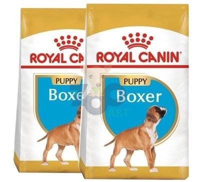 ROYAL CANIN Boxer Puppy 2x12kg karma sucha dla szczeniąt do 15 miesiąca, rasy bokser