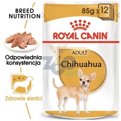 ROYAL CANIN Chihuahua Adult 24x85g karma mokra - pasztet, dla psów dorosłych rasy chihuahua