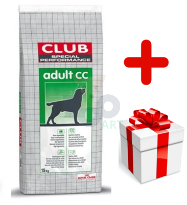 ROYAL CANIN Club Adult CC 15kg karma sucha dla psów dorosłych o normalnej aktywności  + niespodzianka dla psa  GRATIS!