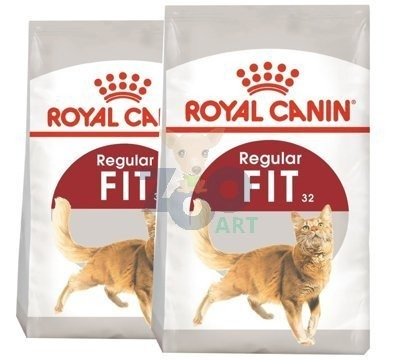 ROYAL CANIN  FIT 32 2x10kg karma sucha dla kotów dorosłych, wspierająca idealną kondycję