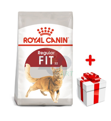 ROYAL CANIN  FIT 32 4kg karma sucha dla kotów dorosłych, wspierająca idealną kondycję + niespodzianka dla kota GRATIS!
