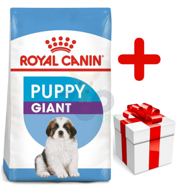 ROYAL CANIN Giant Puppy 15kg karma sucha dla szczeniąt, od 2 do 8 miesiąca życia, ras olbrzymich  + niespodzianka dla psa GRATIS!