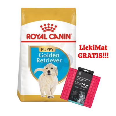 ROYAL CANIN Golden Retriever Puppy 12kg karma sucha dla szczeniąt do 15 miesiąca, rasy golden retriever + LickiMat GRATIS