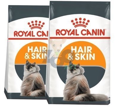 ROYAL CANIN Hair&Skin Care 2x10kg karma sucha dla kotów dorosłych, lśniąca sierść i zdrowa skóra