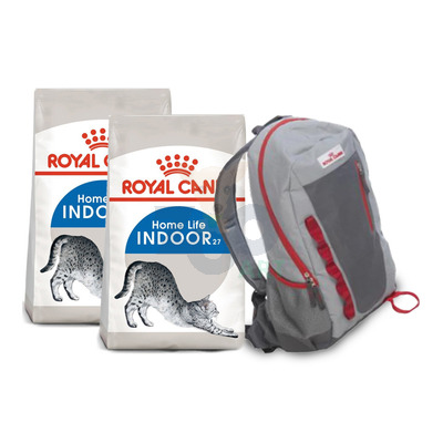 ROYAL CANIN  Indoor 27 2x2kg  + Plecak Royal Canin GRATIS