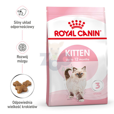 ROYAL CANIN  Kitten 2kg + niespodzianka dla kota GRATIS!
