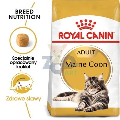 ROYAL CANIN Maine Coon Adult 2kg + niespodzianka dla kota GRATIS!