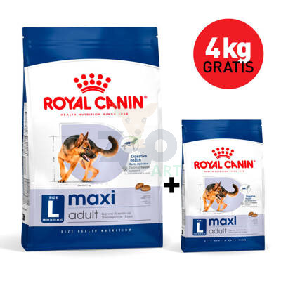ROYAL CANIN Maxi Adult 15kg + karma sucha 4kg GRATIS!