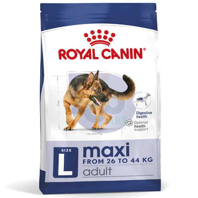 ROYAL CANIN Maxi Adult 15kg karma sucha dla psów dorosłych do 5 roku życia ras dużych/Opakowanie uszkodzone ( 6932,7422 7728,8144,8923,2184,2228,2388) !!!