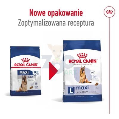 ROYAL CANIN Maxi Adult 5+ 15kg + Advantix - dla psów 25-40kg (4 pipety x 4ml)