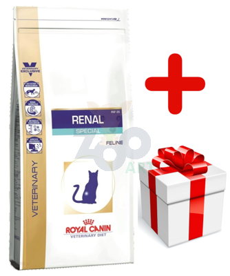 ROYAL CANIN Renal Special Feline RSF 26 4kg + niespodzianka dla kota GRATIS!
