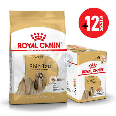 ROYAL CANIN Shih Tzu Adult 7,5kg karma sucha dla psów dorosłych rasy shih tzu + karma mokra GRATIS!