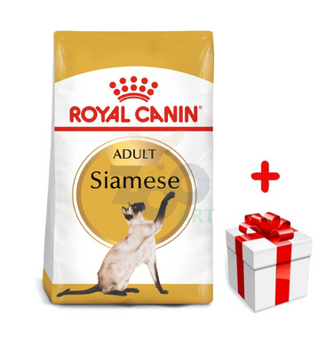 ROYAL CANIN Siamese Adult 400g karma sucha dla kotów dorosłych rasy syjamskiej + niespodzianka dla kota GRATIS!